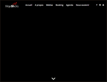 Tablet Screenshot of majesticks.ch
